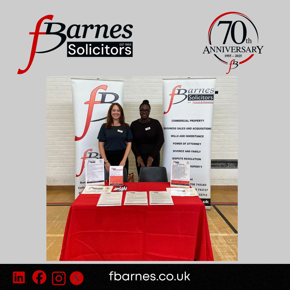 F Barnes attend The Coopers’ Company and Coborn School Career Evening