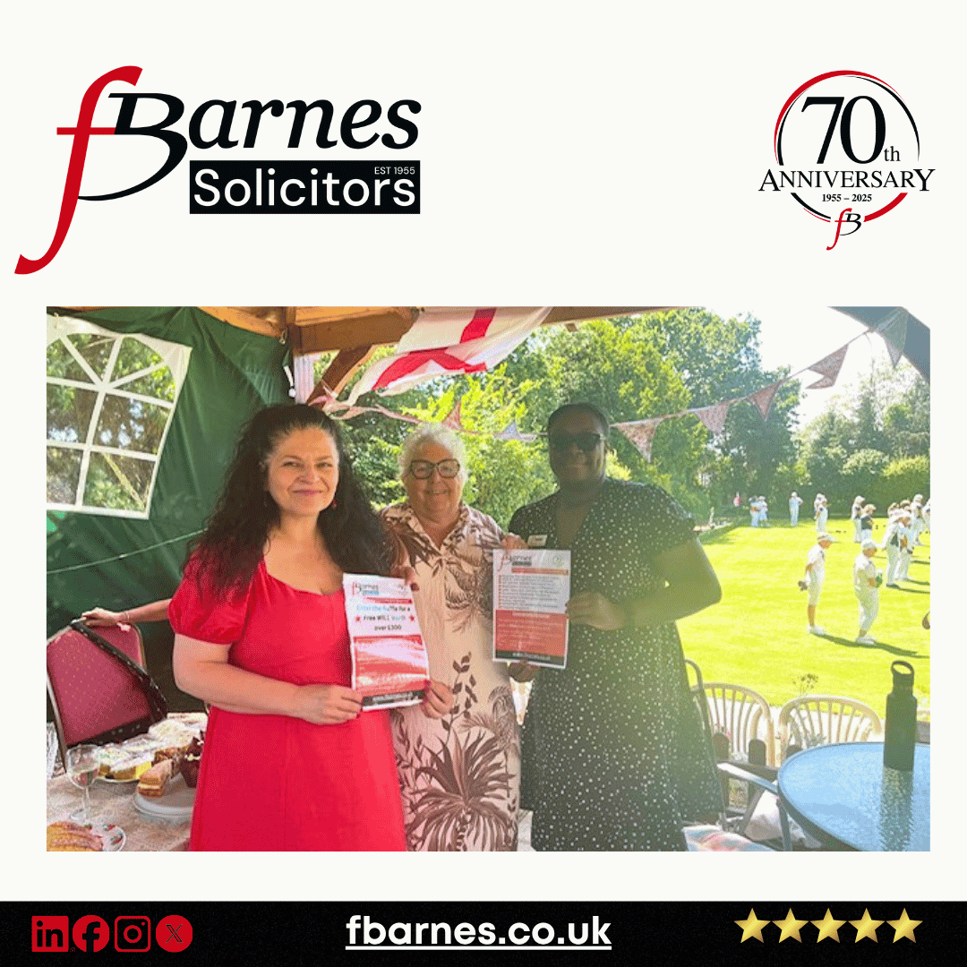 F Barnes support Haynes Park Bowls Club Gala Day